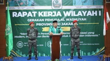 Rakerwil GPA DKI Dibuka Langsung Ketum PP GP Al Washliyah H. Aminullah Siagian :  Bersinergilah dengan Pemerintah, Jaga Jakarta dan Bangsa